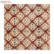 روميزي قلمكار عطريان طرح حصيري كد G366
