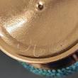 ست 3 تکه گلدان و شکلات خوری فیروزه کوبی صفاهان کد G25-SH14