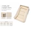 باکس لباس طرح دندان گرگی HOUNDSTOOTH کد HTF1