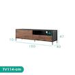 میز تلویزیون اسمردیس مدل TV114 - MDF