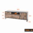 میز تلویزیون هیراد مدل TV133-MDF