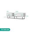 میز تلویزیون اسمردیس مدل TV144 - MDF