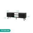 میز تلویزیون اسمردیس مدل TV133 - MDF+