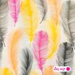ملحفه آدنو مدل Plume کد IR25 دونفره سایز 160x200 سانتیمتر