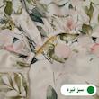 ملحفه پانیذ پود مدل سوسن کد P103-1 یک نفره سایز 120x200 سانتی متر