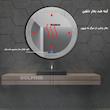 آینه سرویس بهداشتی  دلفین مدل ضدبخار کد HT-Q-70