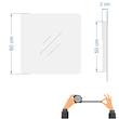 آینه سرویس بهداشتی سایان هوم مدل Lena