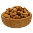 بادام پوست کاغذی خام آجیل خان - 500 گرم