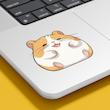 برچسب لپ تاپ پویا مارکت طرح همستر کد 3666