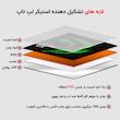 استیکر لپ تاپ طرح gaming wallpaper کد  p-1151مناسب برای لپ تاپ 15.6 اینچ