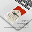      استیکر لپ تاپ ماسا دیزاین طرح marlboro مدل STKA00366