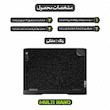 برچسب پوششی پشت لپ تاپ مولتی نانو طرح کهکشانی مدل X-F1G مناسب برای لپ تاپ لنوو LOQ 15IRH8 15.6 inch 2023