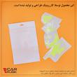 استیکر لپ تاپ مدل شب نما طرح پلک کد CK  بسته چهار عددی