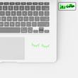استیکر لپ تاپ مدل شب نما طرح پلک کد CK  بسته چهار عددی