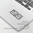 استیکر لپ تاپ ماسا دیزاین طرح LIMITED مدل STKTE1
