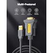 کابل USB.2 به DB9-RS232 یوگرین مدل CR104-20210 طول 1 متر