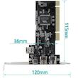 کارت تبدیل PCI به IEEE 1394 مدل VIA