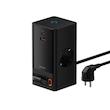 شارژر رومیزی 65 وات دو پورت بیسوس مدل CCGAN65-S2ACE