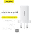 شارژر دیواری 65 وات بیسوس مدل CCGAN65UK به همراه کابل USB-C