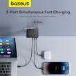 شارژر دیواری 160 وات بیسوس مدل CCGAN160CE به همراه کابل تبدیل USB-C