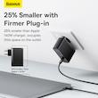شارژر دیواری 160 وات بیسوس مدل CCGAN160CE به همراه کابل تبدیل USB-C