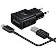 شارژر دیواری مدل Travel Adapter Fast Charge 15W به همراه کابل تبدیل USB-C