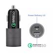 شارژر فندکی کوال کام مدل Quick Charge 3.0