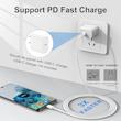 شارژر دیواری 20 وات مدل A2347 به همراه کابل USB-C