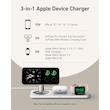 شارژر رومیزی انکر مدل MagGo Wireless Charging به همراه شارژر دیواری 40 وات انکر و کابل USB-C به طول 1.5 متر
