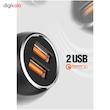 شارژر فندکی الدینیو مدل C503Q همراه با کابل microUSB