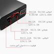 پاوربانک پی زد ایکس مدل V82 ظرفیت 20000 میلی آمپر ساعت