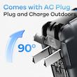 پاوربانک ریمکس مدل RPP-35-20W+22.5W-TYPE-C Cabled ظرفیت 10000 میلی آمپرساعت