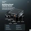 پاوربانک ریمکس مدل Infinity All in one - AC charger-RPP-20 ظرفیت 15000 میلی آمپرساعت