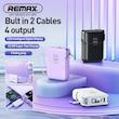  پاوربانک ریمکس مدل RPP-670-Multi compatible Chargers ظرفیت 10000 میلی آمپرساعت