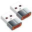 مبدل USB-C به USB الدینیو مدل LC150 مجموعه دو عددی
