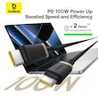 کابل USB-C بیسوس مدل Dura Series 100W طول 2 متر