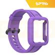 بند اسپریگ مدل Silicone Set مناسب برای ساعت هوشمند شیائومی Redmi Watch / 2 / Watch 2 Lite / MI Watch Lite / Lite 2 / Poco Watch به همراه کاور