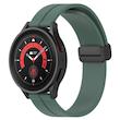 بند مدل Magnetic Silicone مناسب برای ساعت هوشمند سامسونگ Galaxy Watch 3 41mm/ Watch 4 40mm /44mm /Classic 42mm /Classic 46mm/ Watch 5 40mm/44mm /Pro 45mm / Watch 6 40mm/44mm/Classic 43mm/Classic 47mm