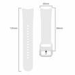 بند گودزیلا مدل Ro-Silic-W4 مناسب برای ساعت هوشمند سامسونگ Galaxy Watch 4 40mm / 44mm