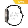 بند اسپریگ مدل Silic slick TW مناسب برای ساعت هوشمند ناتینگ CMF Watch Pro / CMF Watch Pro 2