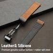 بند آلتیمیت شیلد مدل Smooth Leather Mag TW مناسب برای ساعت هوشمند شیائومی Redmi Watch 5 Active / Watch 5 Lite 22mm