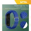 بند اسپریگ مدل Braided Solo مناسب برای ساعت هوشمند شیائومی Mi band 7