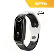 بند اسپریگ مدل Spig Sport BW مناسب برای ساعت هوشمند شیائومی Mi band 8/9