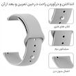 بند راینو مدل Silicon مناسب برای ساعت هوشمند شیائومی S1 / S1 Active / S2 / Mi Watch XMWTCL02 / Mi Watch Color 2 / Mi Watch Color