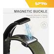بند اسپریگ مدل Magnetic Soft Leather TW مناسب برای ساعت هوشمند گلوریمی Glorimi M1 Pro / M2 / M2 Pro / M2 Max / GS1 Pro / GS2 / GR1