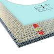 قاب عکس بکلیت مدل دیواری خاتم 13x18-5cm