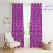 پرده مدل مخمل پتینه کد 2709 سایز 140x280 سانتی متر