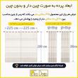پرده پانچ تیکو دکو مدل تور راشل کادکا طرح سنگی دالبوردار سایز 280 × 225 سانتی‌متر مجموعه‌ 2 عددی