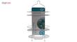 قفسه حمام گل رز مدل FLR-VATE606 سه طبقه
