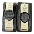 لیف ماساژ کارامل مدل CARBONIZED BAMBOO GLOVE بسته 2عددی